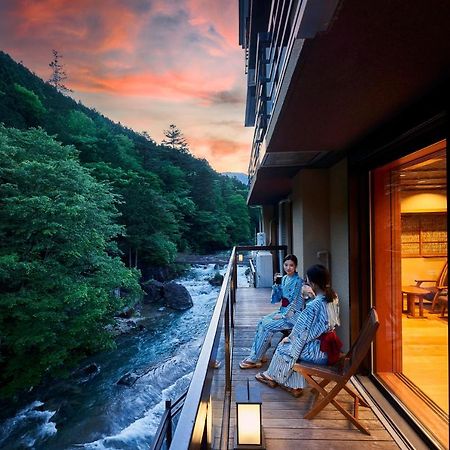 Shima-Onsen Toshimaya Nakanojo Bagian luar foto