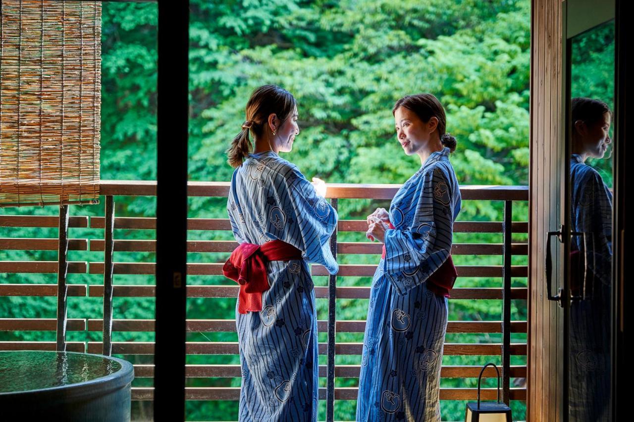 Shima-Onsen Toshimaya Nakanojo Bagian luar foto