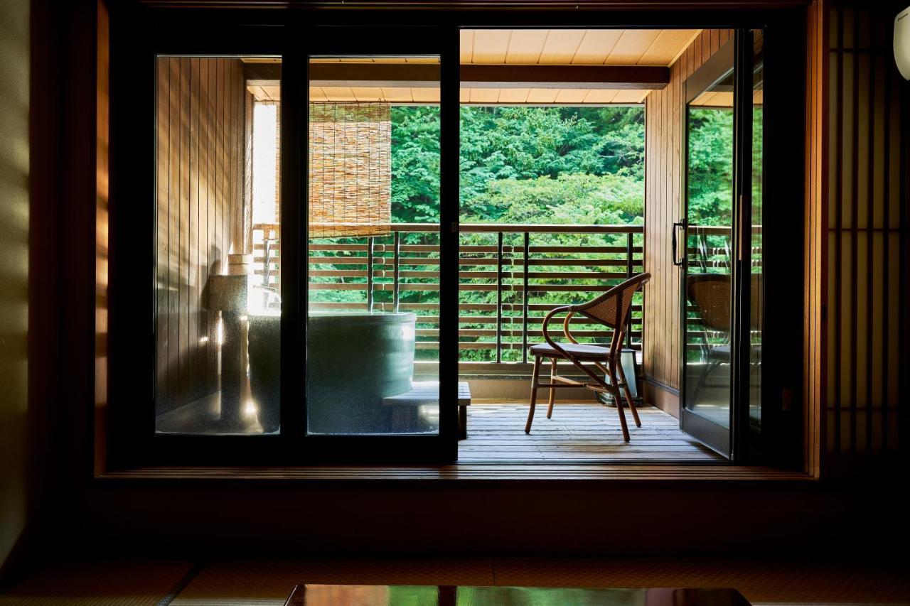 Shima-Onsen Toshimaya Nakanojo Bagian luar foto