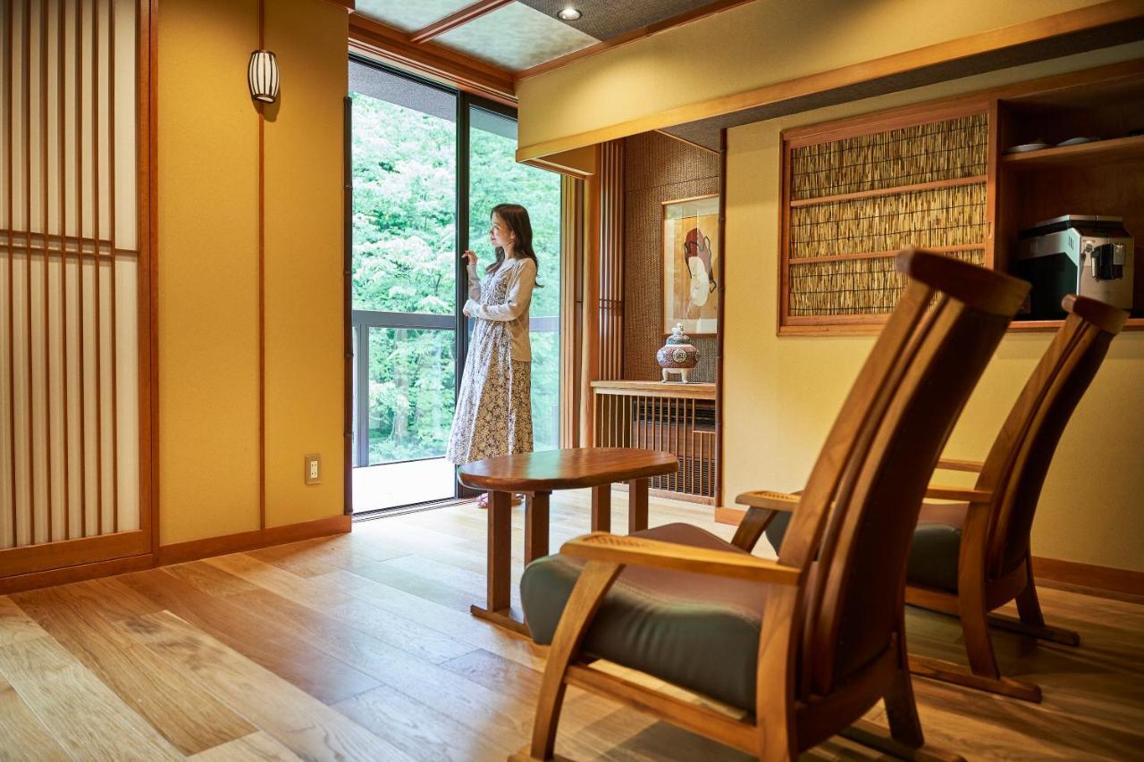 Shima-Onsen Toshimaya Nakanojo Bagian luar foto