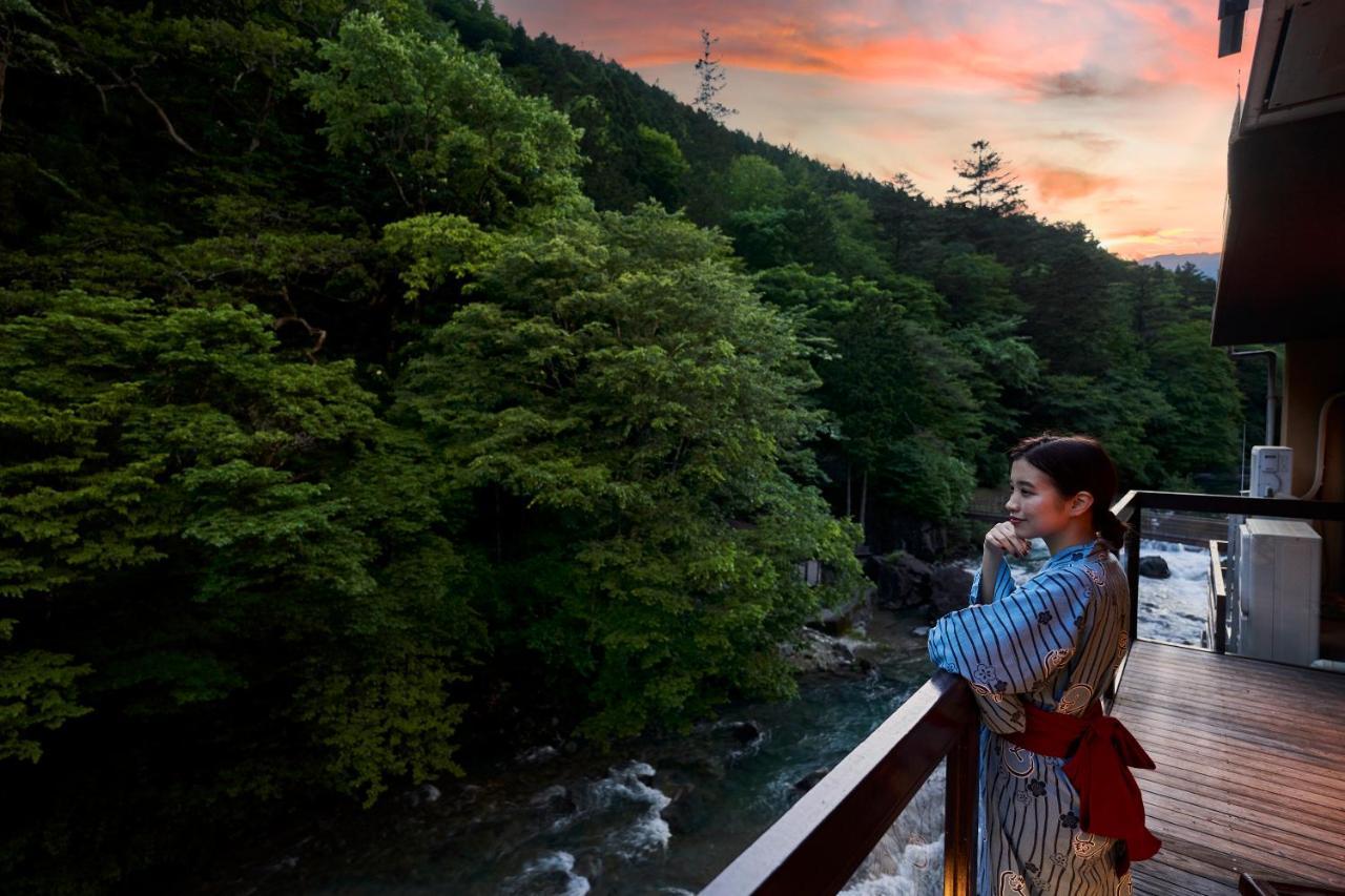 Shima-Onsen Toshimaya Nakanojo Bagian luar foto