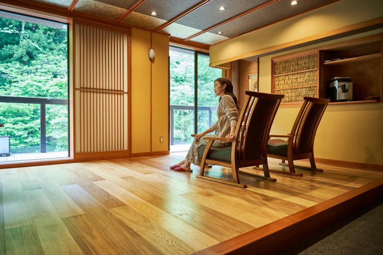 Shima-Onsen Toshimaya Nakanojo Bagian luar foto