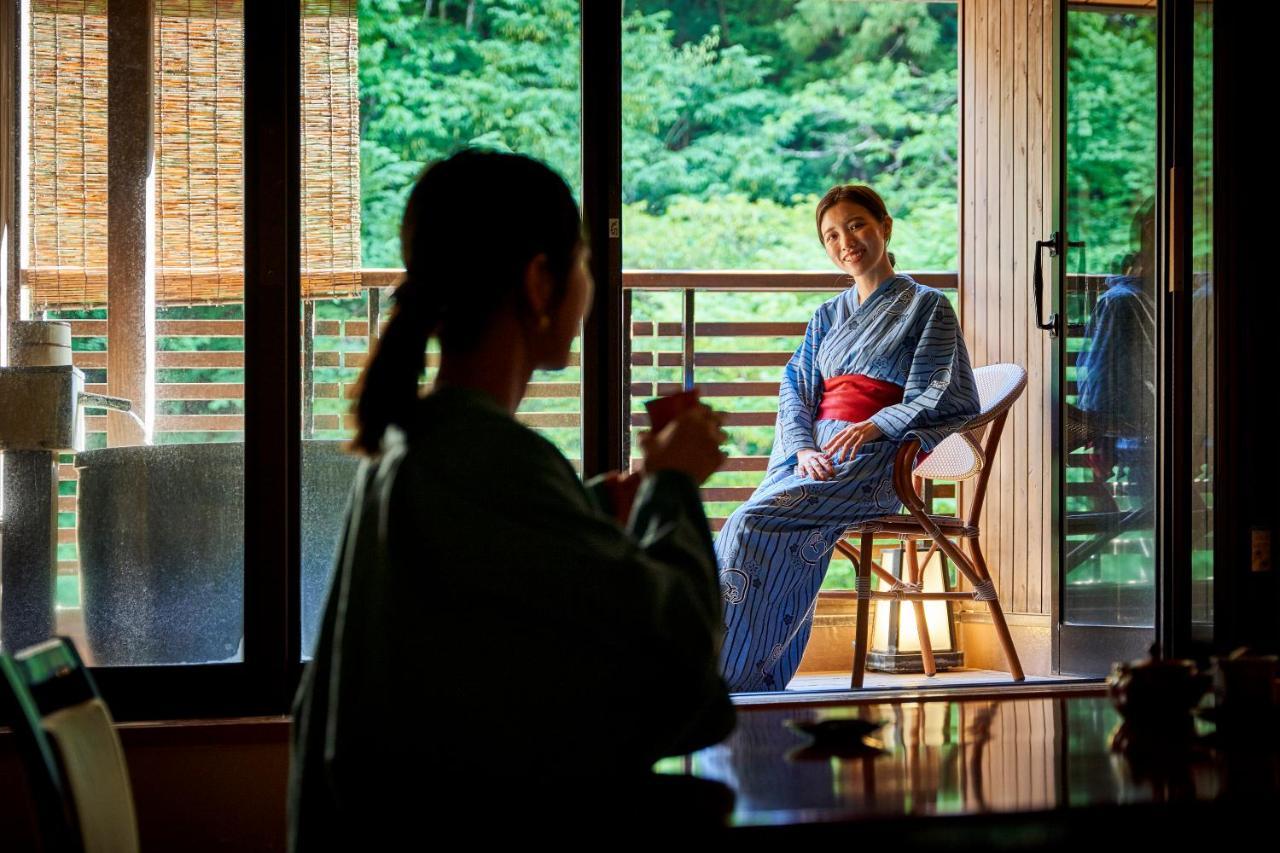 Shima-Onsen Toshimaya Nakanojo Bagian luar foto