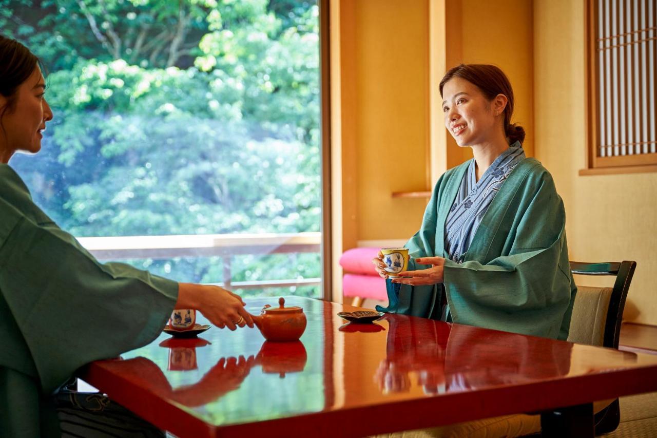 Shima-Onsen Toshimaya Nakanojo Bagian luar foto