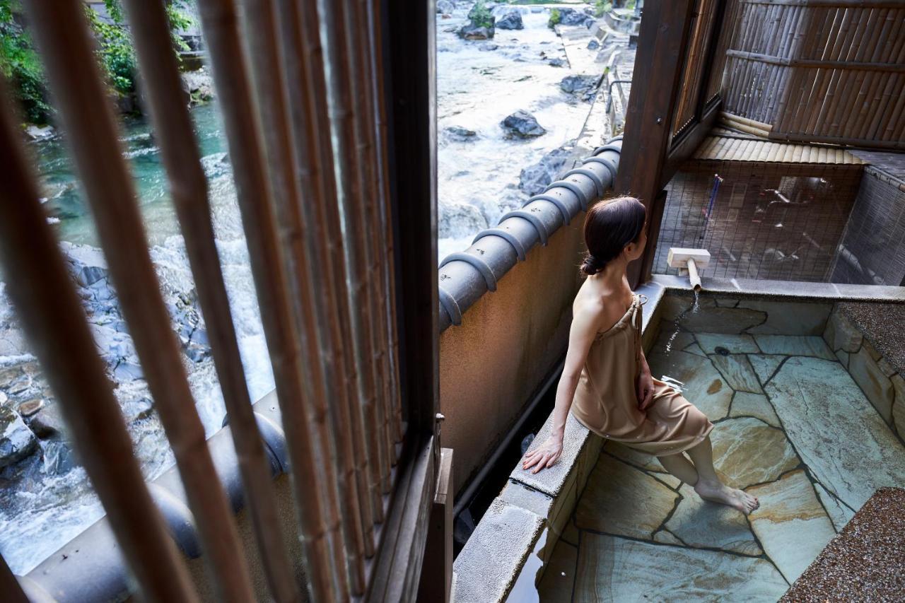 Shima-Onsen Toshimaya Nakanojo Bagian luar foto
