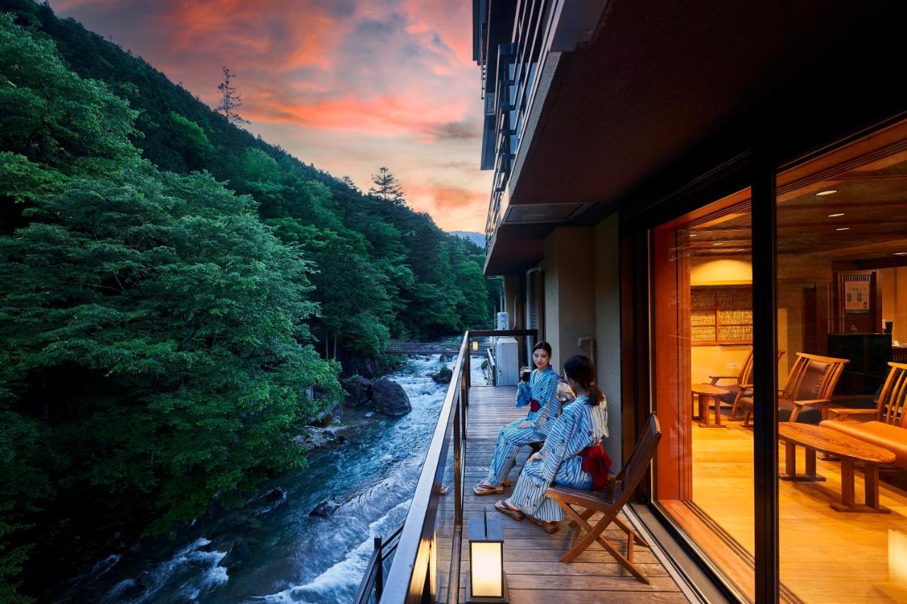 Shima-Onsen Toshimaya Nakanojo Bagian luar foto