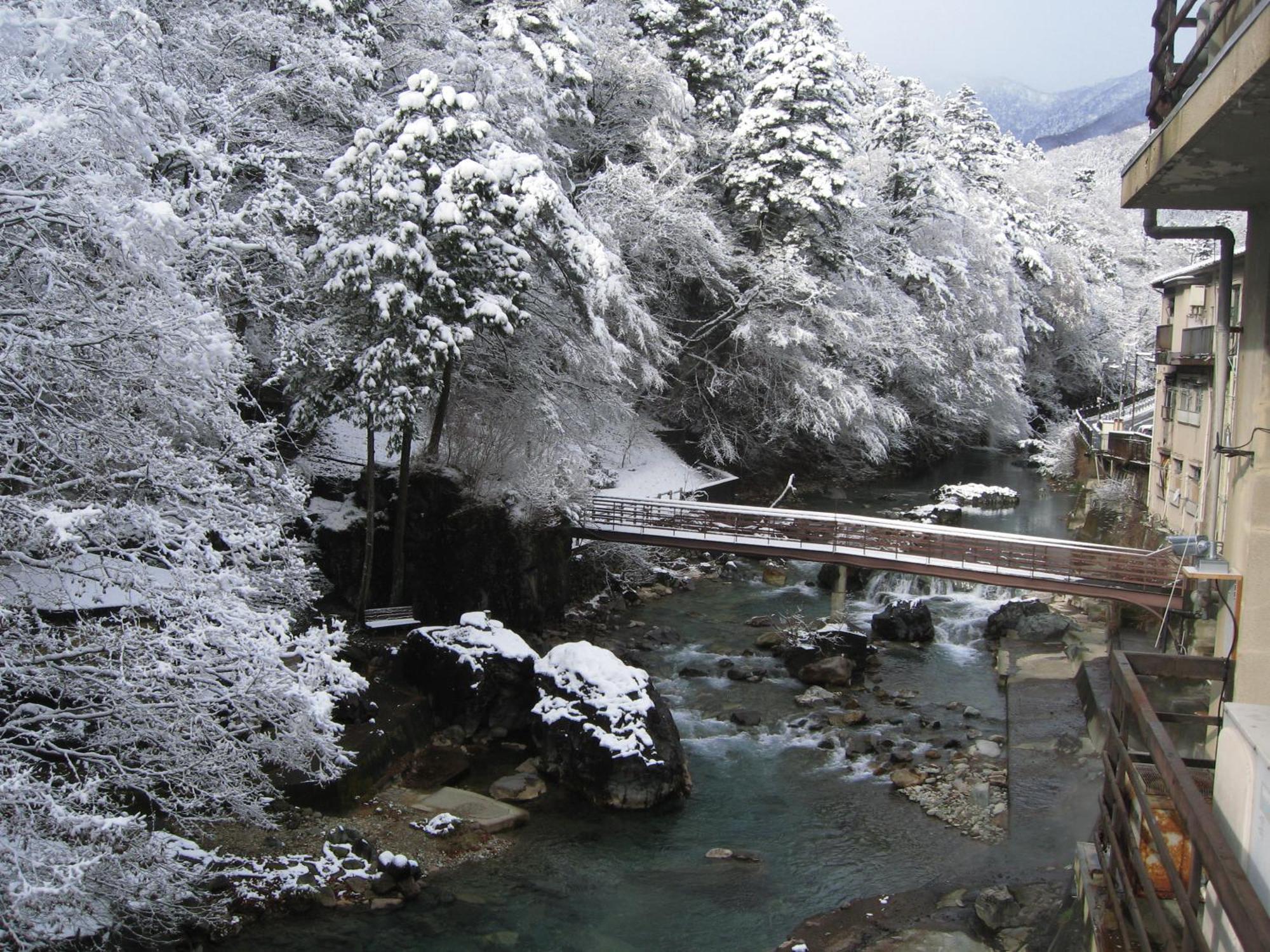 Shima-Onsen Toshimaya Nakanojo Bagian luar foto